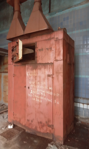 Камера запекания порошковой краски.