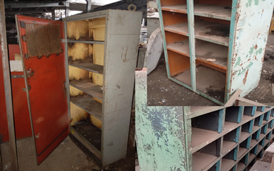 Мебель металлическая для производственных нужд