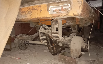 Электротележка Балканкар под восстановление