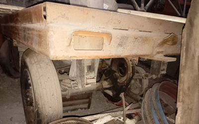 Электротележка Балканкар под восстановление